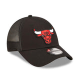 CHICAGO BULLS NBA BLACK 9FORTY TRUCKER CAP