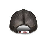 CHICAGO BULLS NBA BLACK 9FORTY TRUCKER CAP