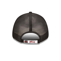 CHICAGO BULLS NBA BLACK 9FORTY TRUCKER CAP