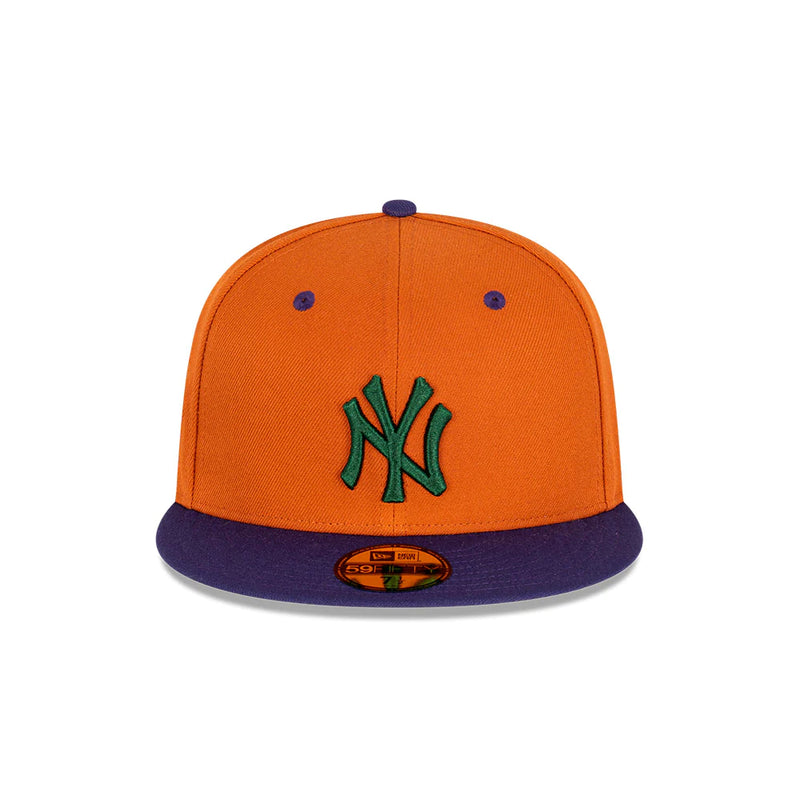 NEW YORK YANKEES SEASONAL RUST COPPER 59FIFTY CAP