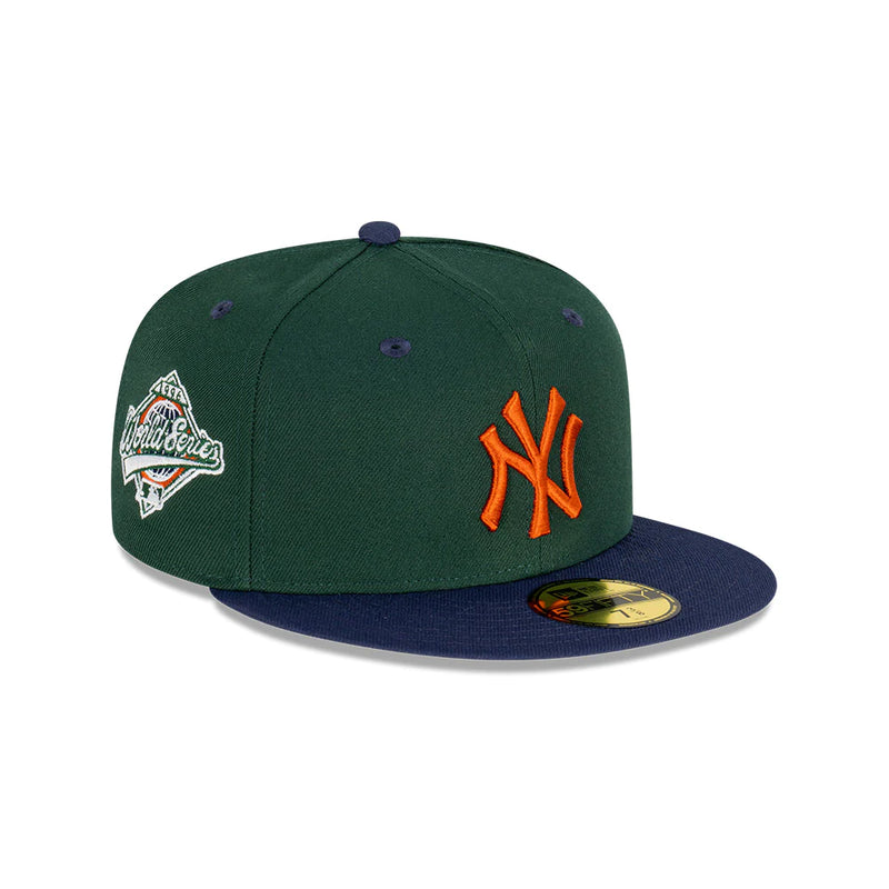 NEW YORK YANKEES SEASONAL DARK GREEN 59FIFTY CAP