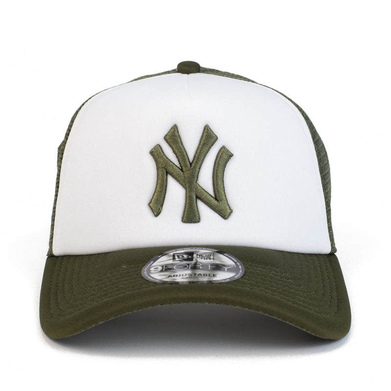 9Forty A-Frame Trucker Earth Tone New York Yankees