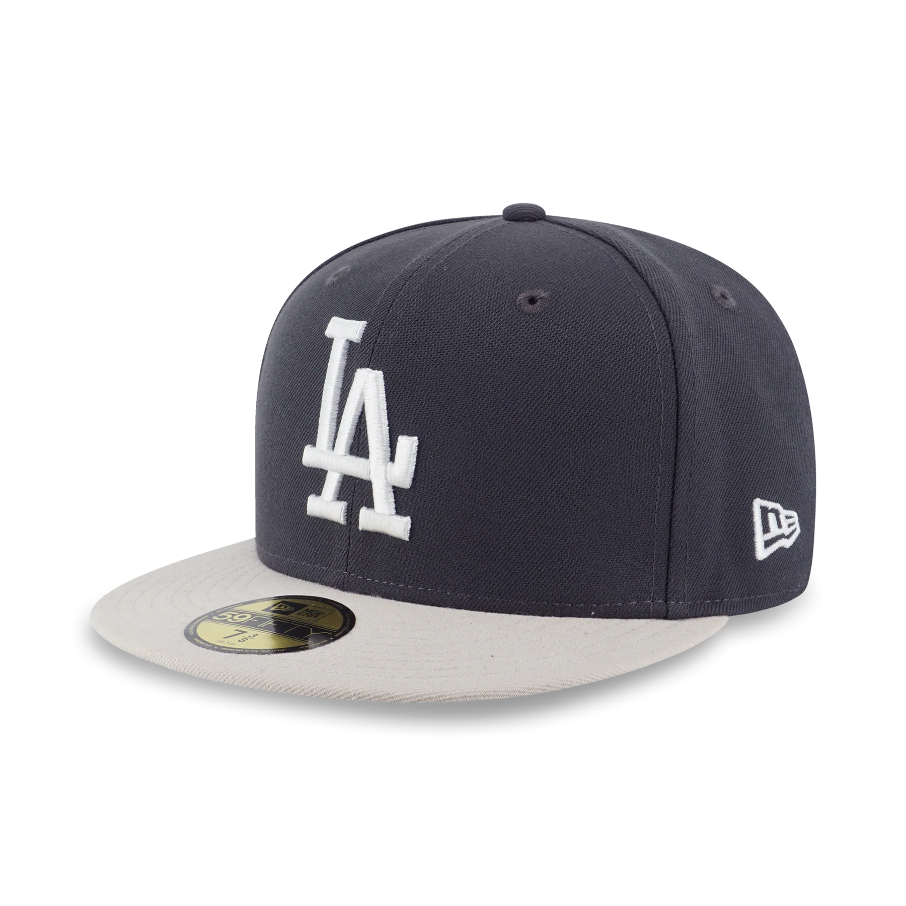 LOS ANGELES DODGERS PAVEMENT STONE VISOR GRAPHITE 59FIFTY CAP