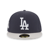 LOS ANGELES DODGERS PAVEMENT STONE VISOR GRAPHITE 59FIFTY CAP