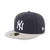 NEW YORK YANKEES PAVEMENT STONE VISOR GRAPHITE 59FIFTY CAP