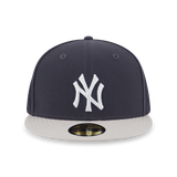 NEW YORK YANKEES PAVEMENT STONE VISOR GRAPHITE 59FIFTY CAP