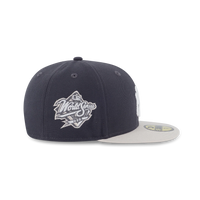 NEW YORK YANKEES PAVEMENT STONE VISOR GRAPHITE 59FIFTY CAP