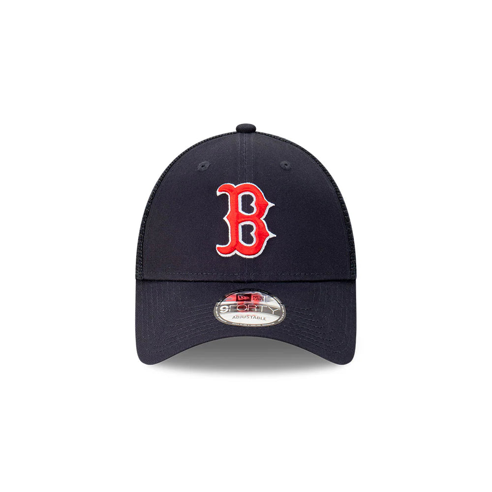 BOSTON RED SOX NAVY 9FORTY TRUCKER CAP - New Era Singapore