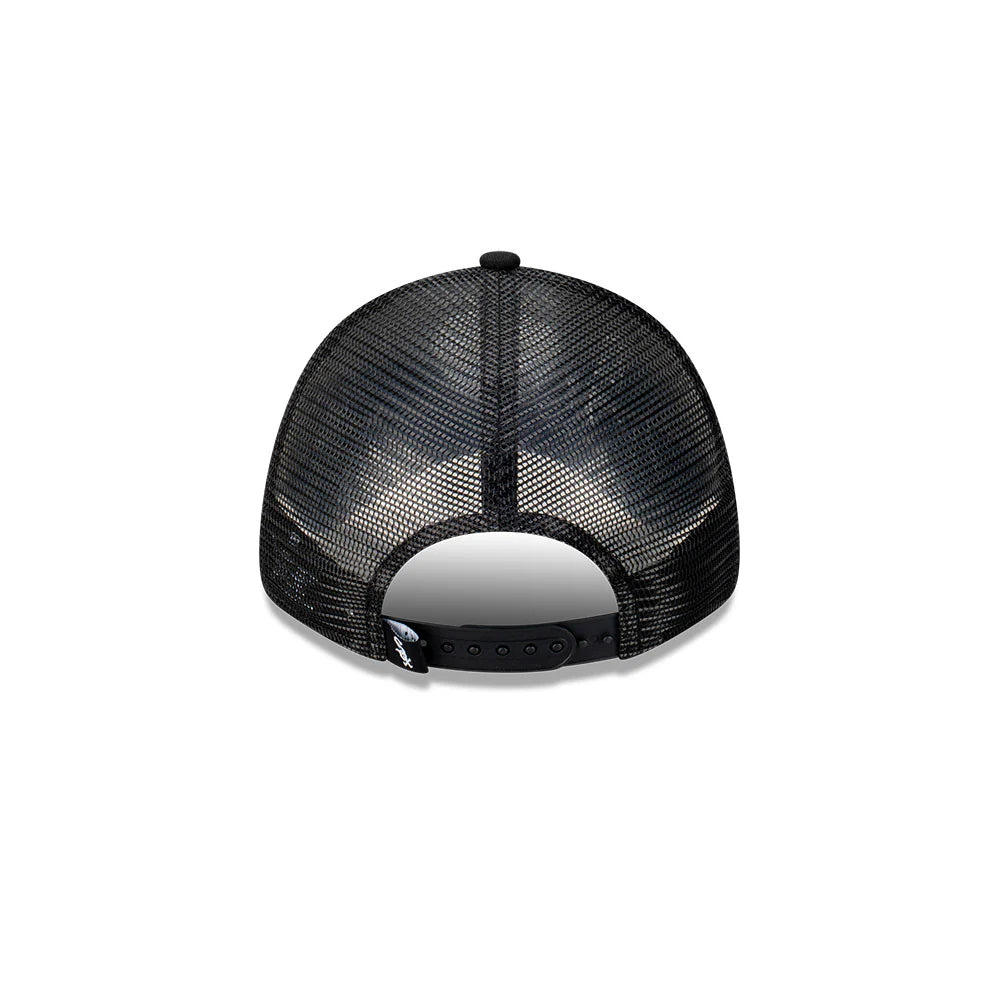CHICAGO WHITE SOX BLACK 9FORTY TRUCKER CAP - New Era Singapore
