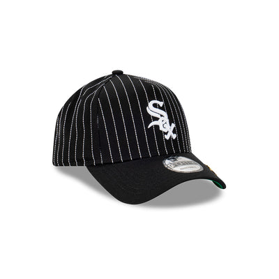 CHICAGO WHITE SOX PINSTRIPE BLACK 9FORTY AF CAP