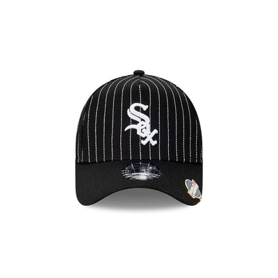 CHICAGO WHITE SOX PINSTRIPE BLACK 9FORTY AF CAP