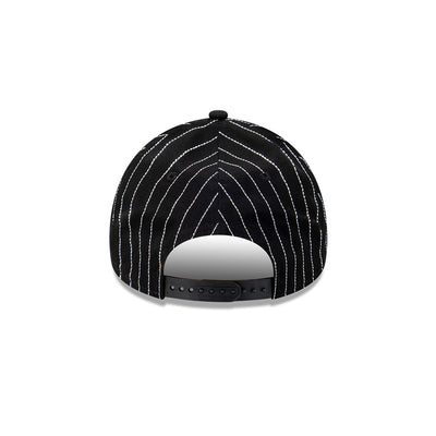 CHICAGO WHITE SOX PINSTRIPE BLACK 9FORTY AF CAP