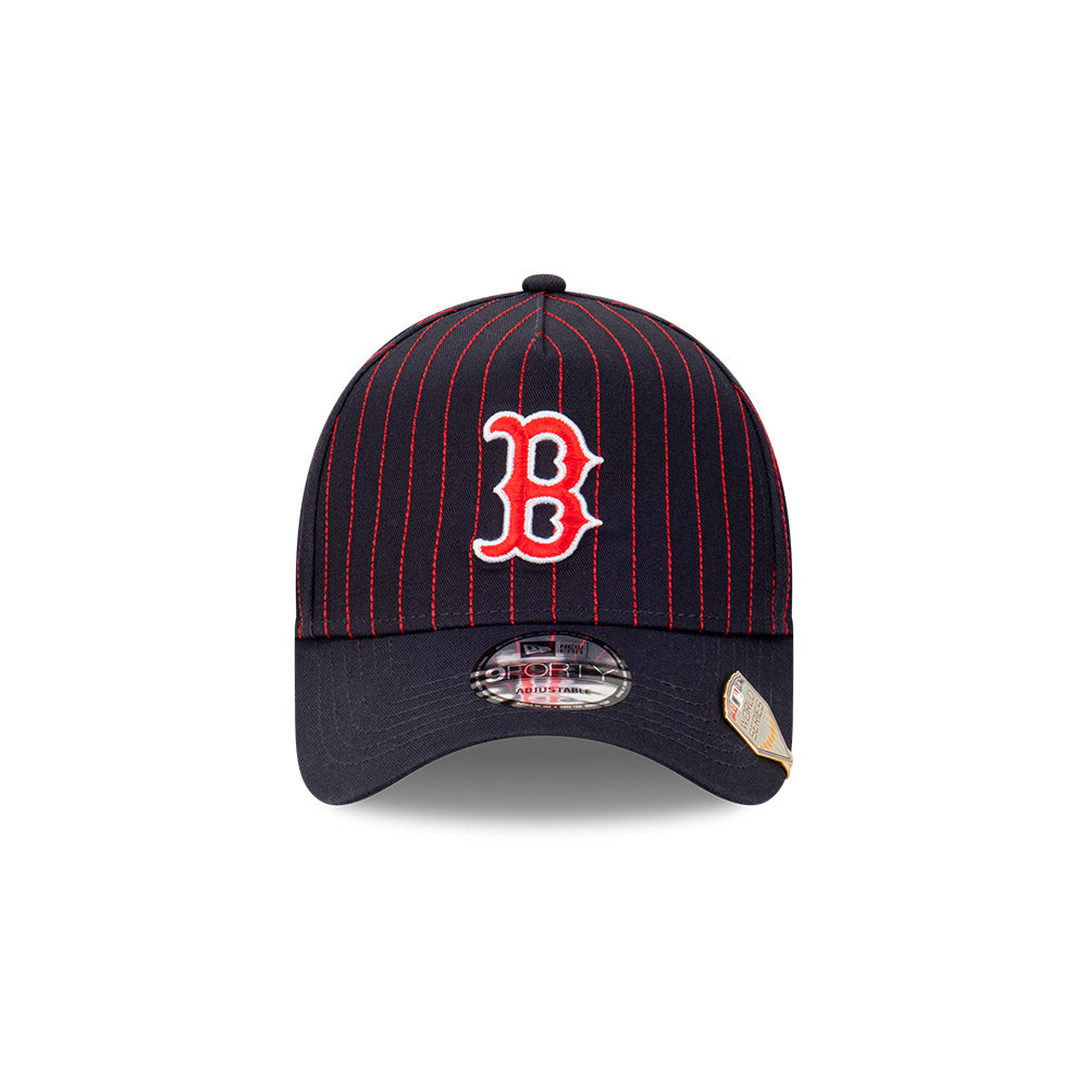 BOSTON RED SOX PINSTRIPE NAVY 9FORTY AF CAP New Era Singapore