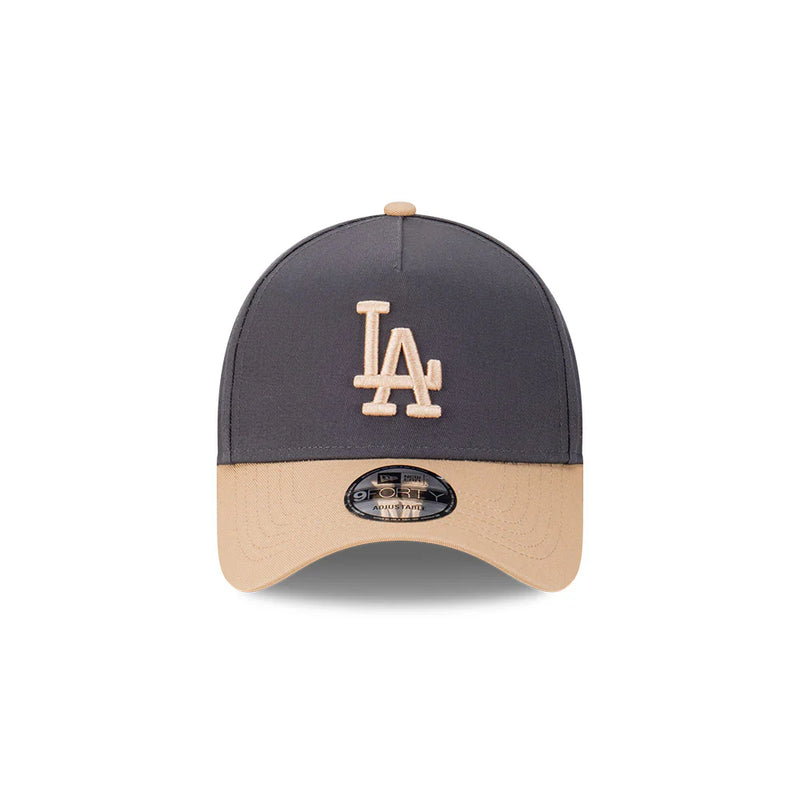 LOS ANGELES DODGERS MIDNIGHT DESERT CAMEL VISOR GRAPHITE 9FORTY AF CAP