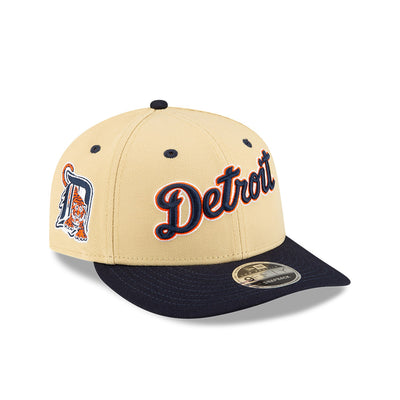 FELT X MLB 2024 DETROIT TIGERS LIGHT BEIGE LOW PROFILE 9FIFTY CAP
