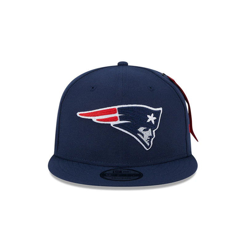 ALPHA INDUSTRIES X NEW ENGLAND PATRIOTS DARK BLUE 9FIFTY CAP