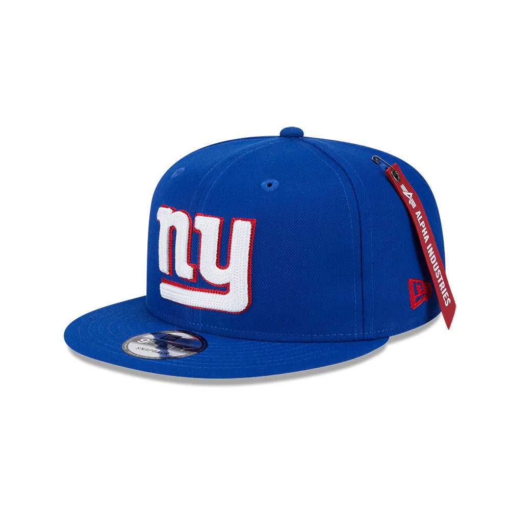 ALPHA INDUSTRIES X NEW YORK GIANTS BLUE 9FIFTY CAP