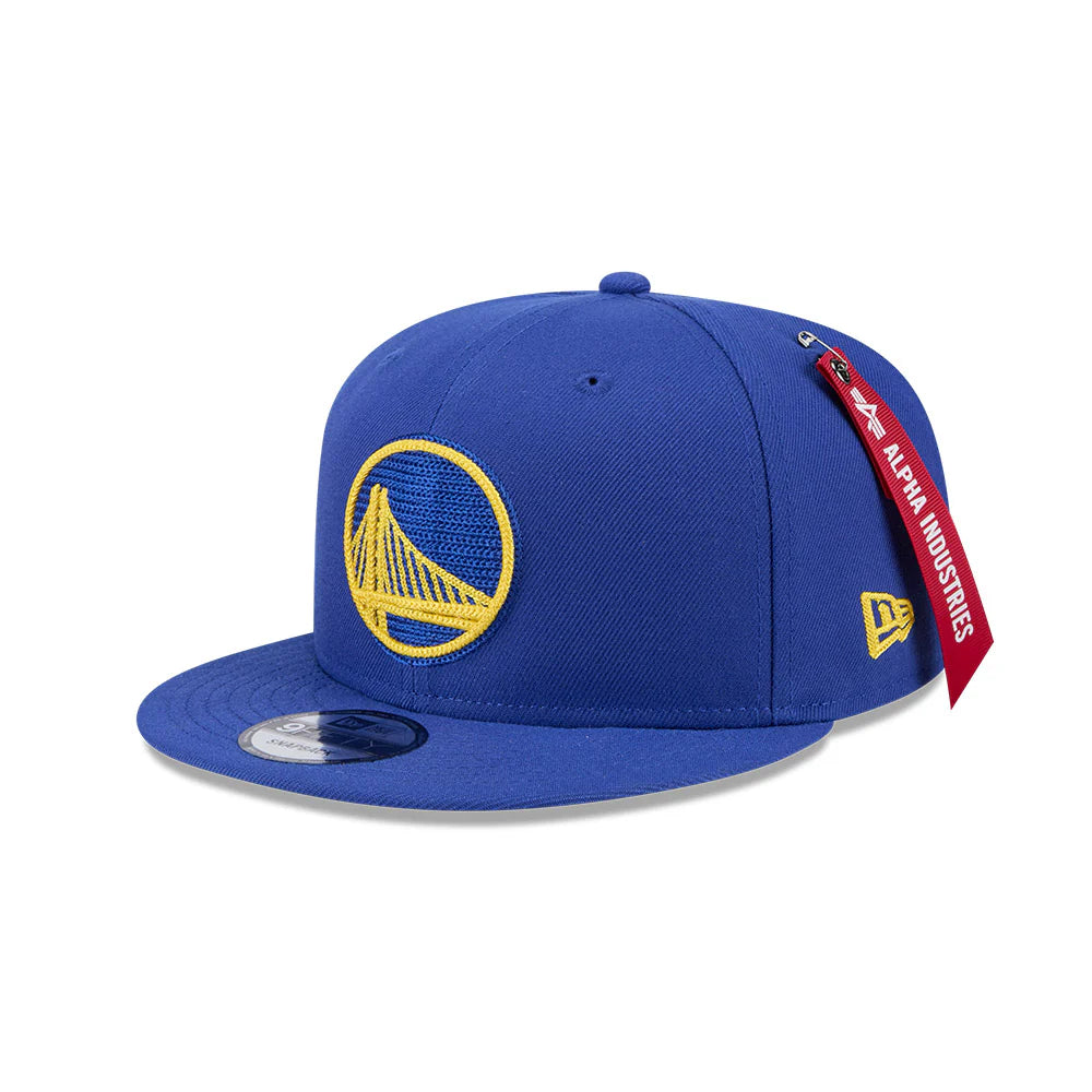 ALPHA INDUSTRIES X GOLDEN STATE WARRIOR MED BLUE 9FIFTY CAP New Era Singapore