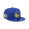 ALPHA INDUSTRIES X GOLDEN STATE WARRIOR MED BLUE 9FIFTY CAP