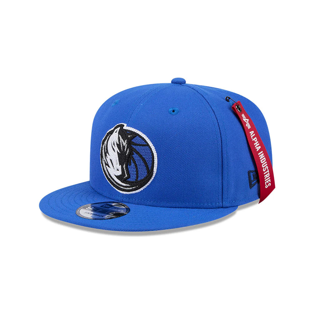 ALPHA INDUSTRIES X DALLAS MAVERICKS MED BLUE 9FIFTY CAP