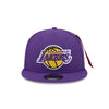 ALPHA INDUSTRIES X LOS ANGELES LAKERS PURPLE 9FIFTY CAP