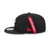 ALPHA INDUSTRIES X CHICAGO BULLS BLACK 9FIFTY CAP