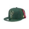 ALPHA INDUSTRIES X MILWAUKEE BUCKS DARK GREEN 9FIFTY CAP