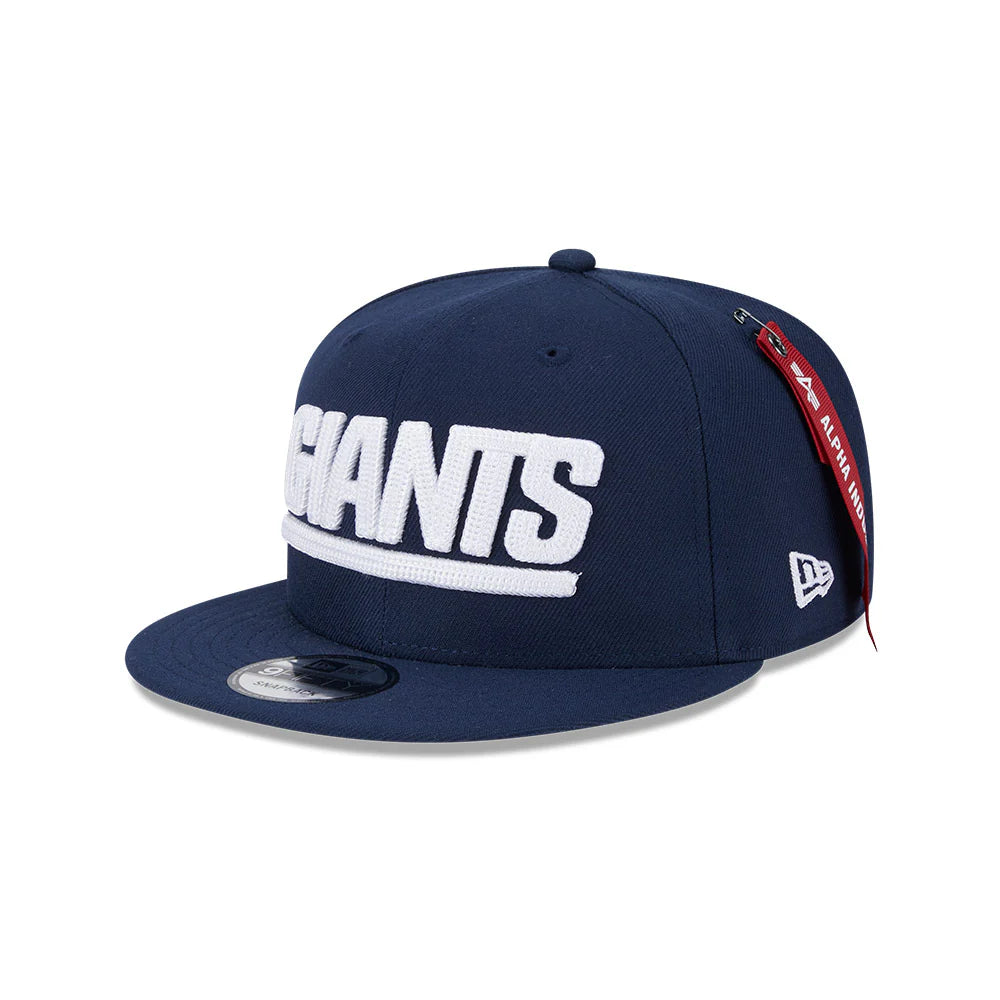 ALPHA INDUSTRIES X NEW YORK GIANTS DARK BLUE 9FIFTY CAP