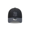 New York Yankees Dashmark Black 2-Tone Graphite Visor Black 39thirty Cap