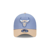 Chicago Bulls Blueberry Cream 2-Tone Oat Milk Visor Iris Flower 9forty AF Cap