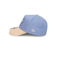 Chicago Bulls Blueberry Cream 2-Tone Oat Milk Visor Iris Flower 9forty AF Cap