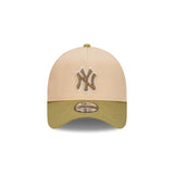 New York Yankees Beansprout 2-Tone Moss Green Visor Oat Milk 9Forty AF Cap