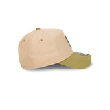 Los Angeles Dodgers Beansprout 2-Tone Moss Green Visor Oat Milk 9Forty AF Cap