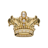 2025 59FIFTY Day Pins NE Crown Brooch