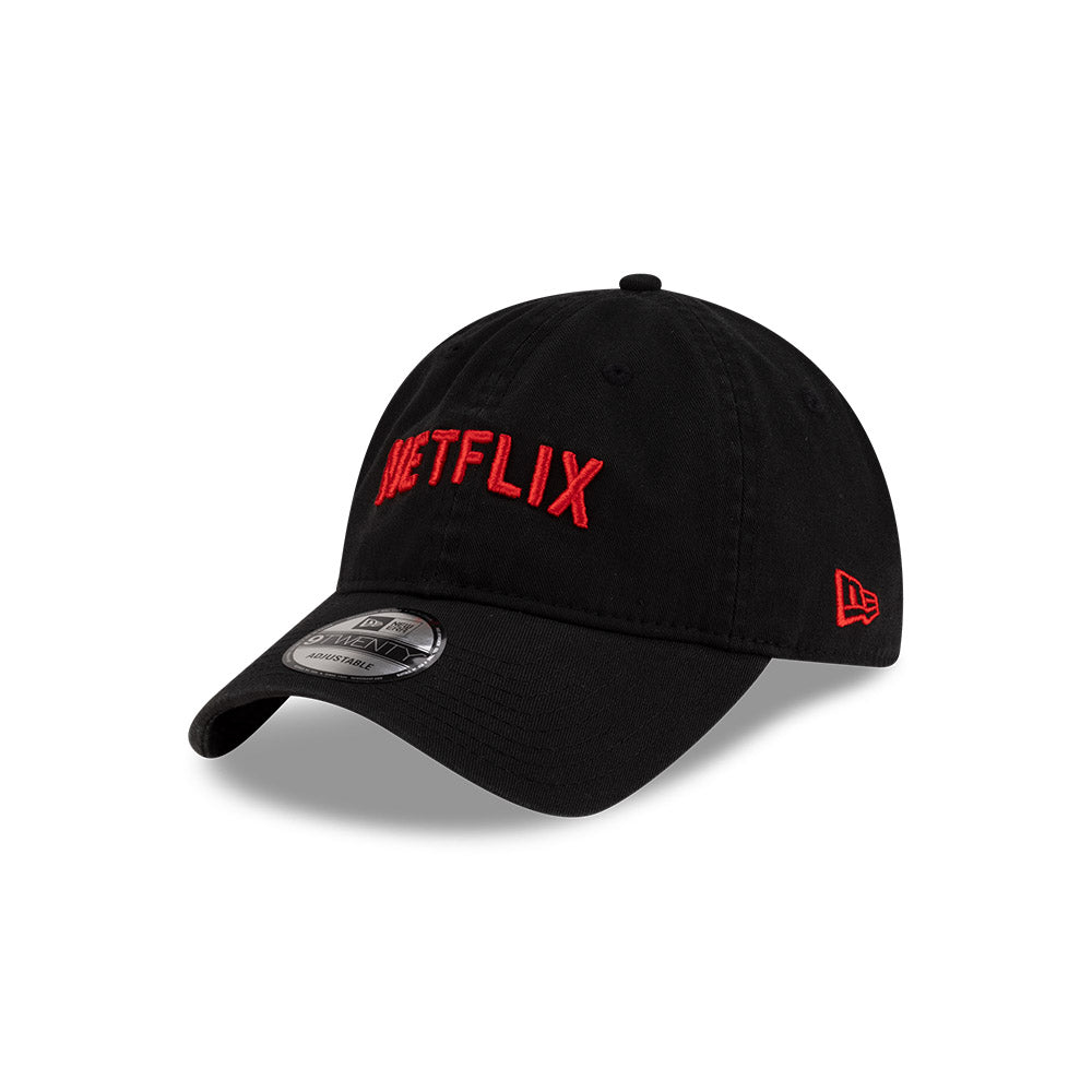 New Era X Netflix Logo Black 9Twenty Cap