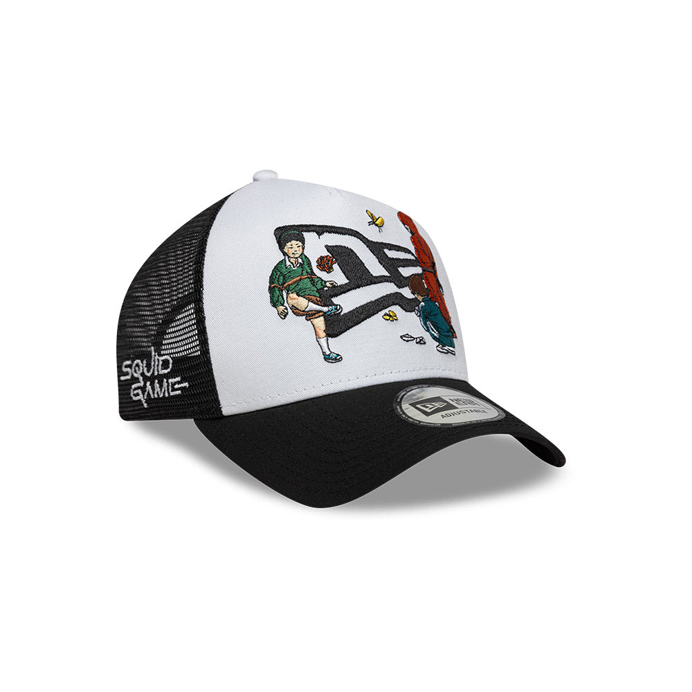 New Era x Squid Game Black E-frame Trucker Cap