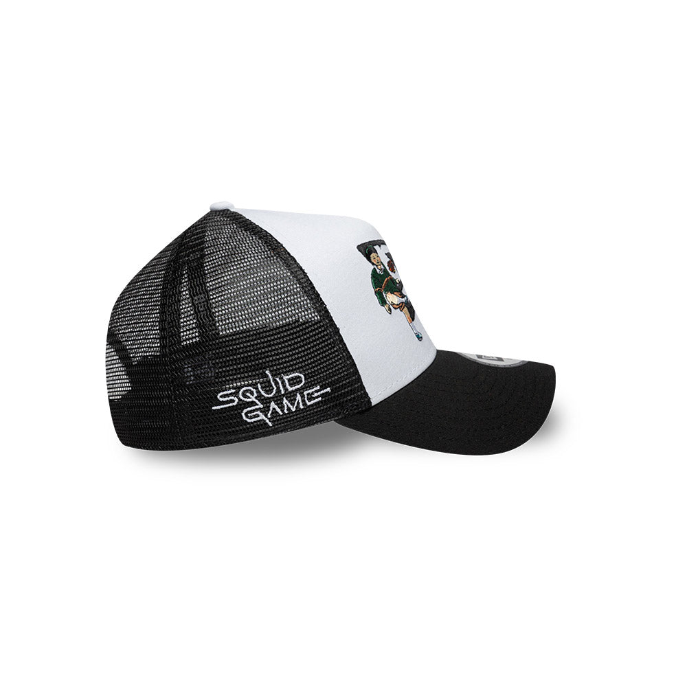 New Era x Squid Game Black E-frame Trucker Cap