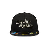 New Era X Netflix Squid Game Rear Hit Black 59Fifty Cap