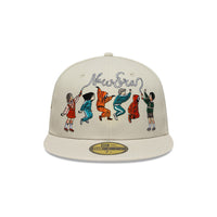 New Era X Netflix Squid Game Skipping Light Beige 59Fifty Cap