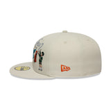 New Era X Netflix Squid Game Skipping Light Beige 59Fifty Cap