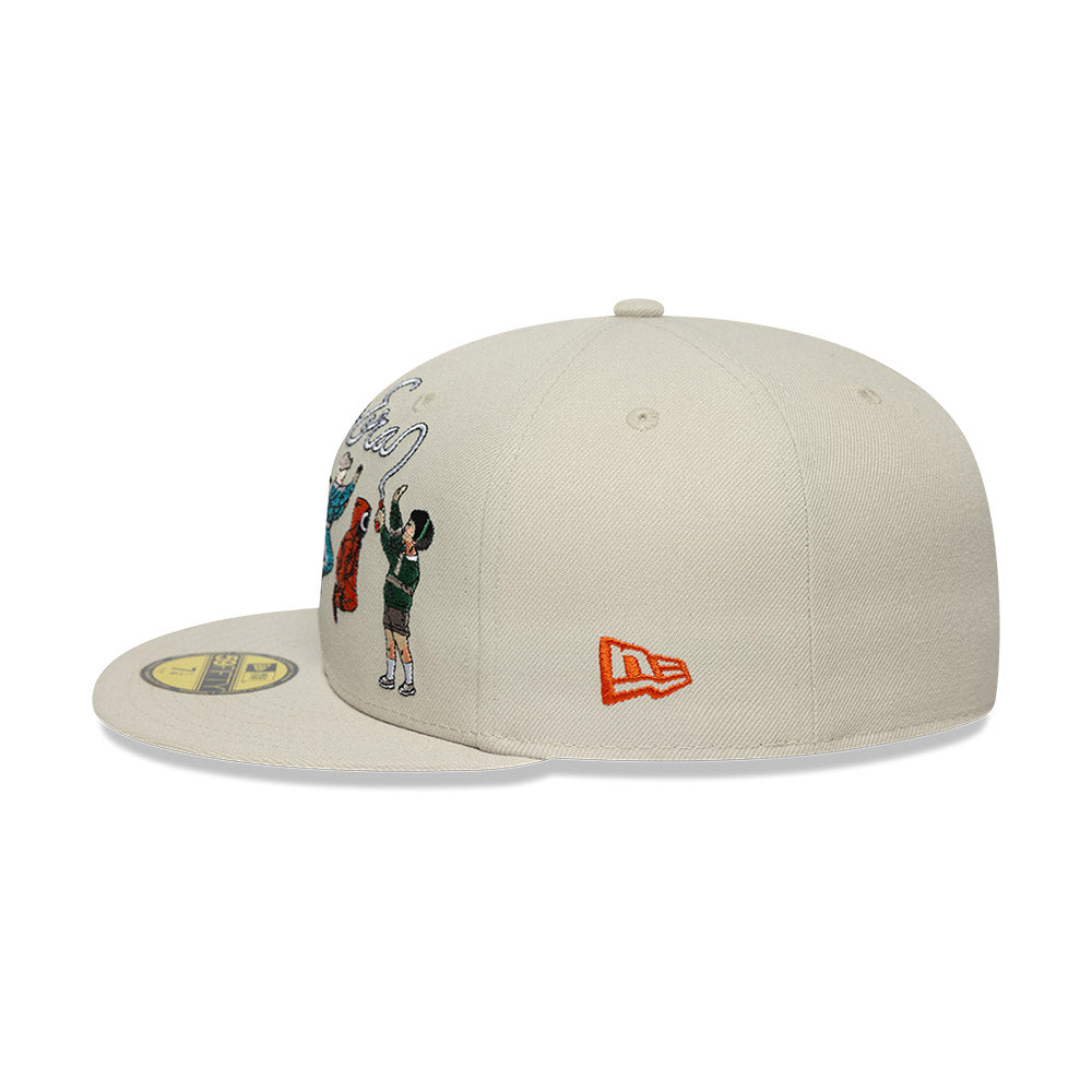 New Era X Netflix Squid Game Skipping Light Beige 59Fifty Cap