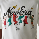 New Era X Netflix Squid Game Graphic White Oversized Short Sleeve T-Shirt