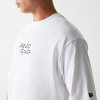 New Era X Netflix Squid Game Graphic White Oversized Short Sleeve T-Shirt