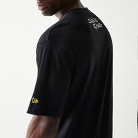 New Era X Netflix Squid Game Graphic Black Oversized Short Sleeve T-Shirt