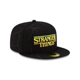 59FIFTY NETFLIX STRANGER THINGS Stranger Things All-Over Black