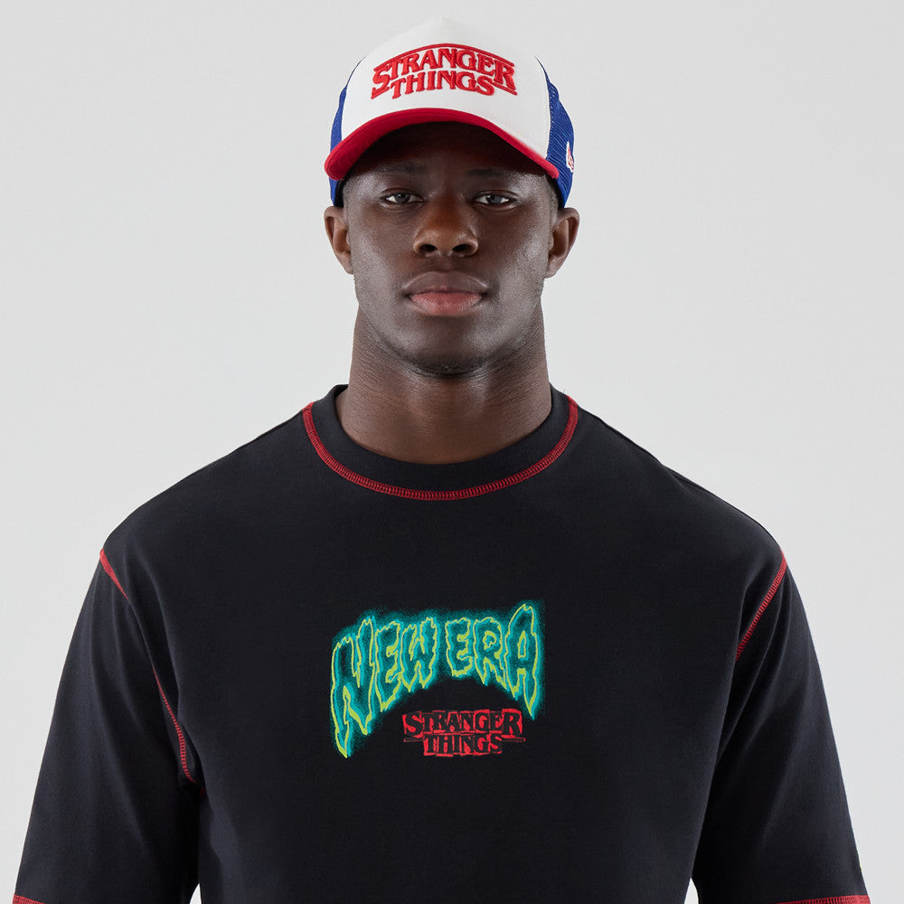 Netflix Stranger Things Eleven Short Sleeve Oversized Cotton T