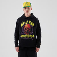 Netflix Stranger Things Vecna Fleece Pullover Hoodie in Black