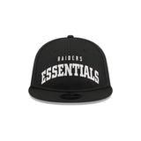 NEW ERA X FEAR OF GOD LAS VEGAS RAIDERS BLACK RC 9FIFTY CAP
