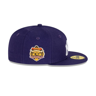 NEW YORK YANKEES COOPERSTOWN ROYAL PURPLE 59FIFTY CAP