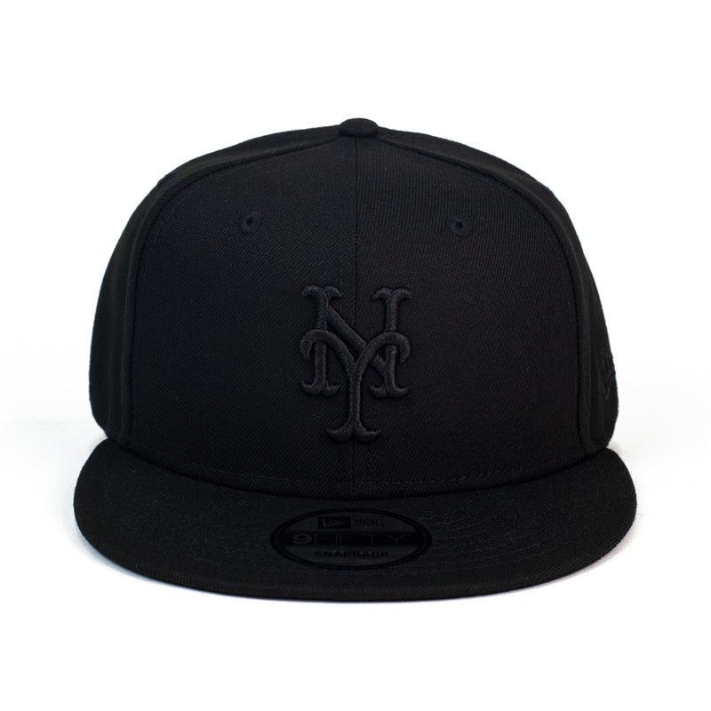 9Fifty Black On Black New York Mets